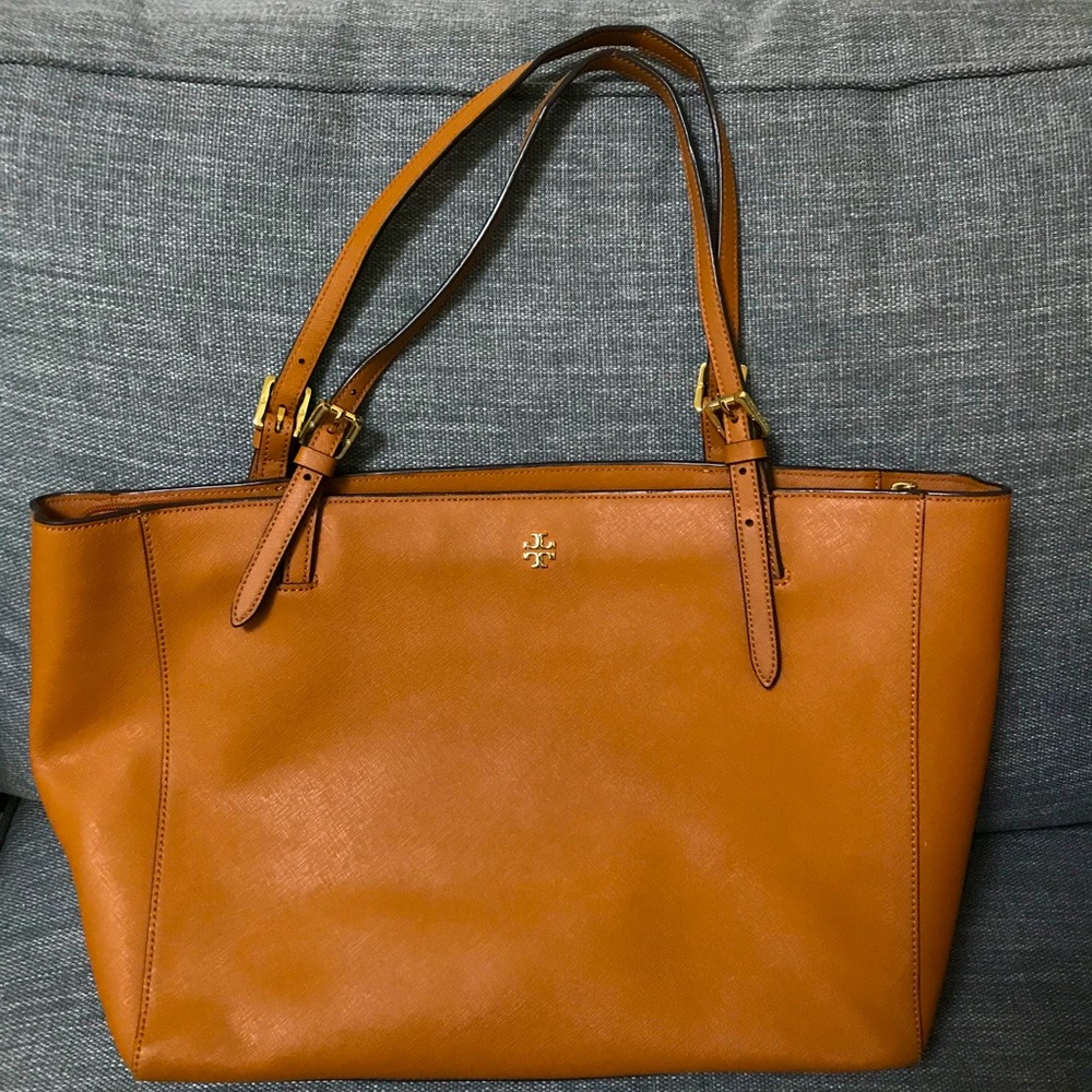 Tory Burch Tan York Buckle Tote